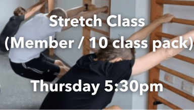 Image for Stretch Class ( Recovery Member/10 class pack)