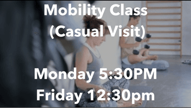 Image for Mobility Class (Casual Visit)